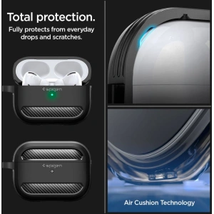 Etui Spigen Rugged Armor Apple AirPods Pro 2/1 Matte Black