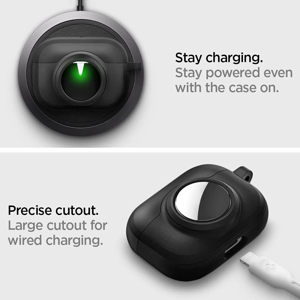 Hurtownia GSM - Etui Spigen Tag Armor Duo Apple AirPods Pro 2/1 + AirTag černé - SPN2587 - {ean13} - Hurt
