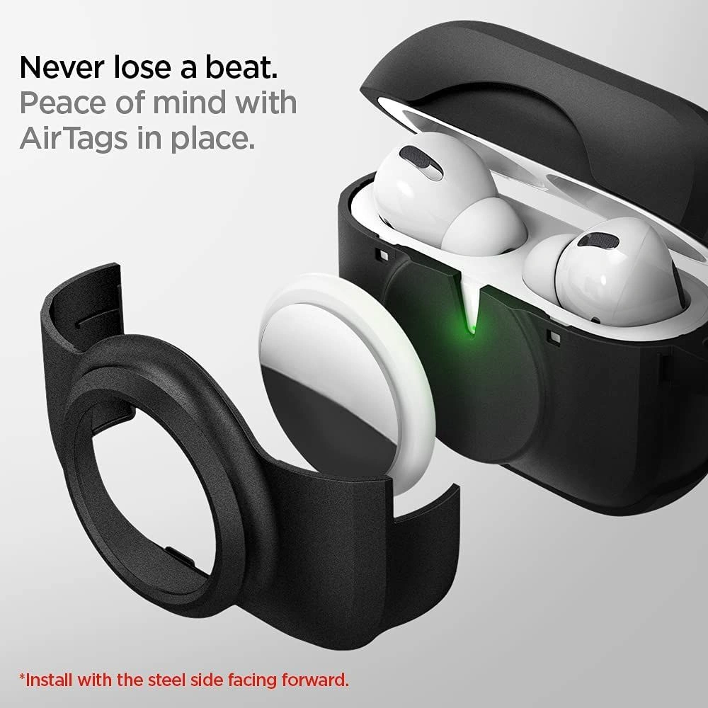 Hurtownia GSM - Etui Spigen Tag Armor Duo Apple AirPods Pro 2/1 + AirTag černé - SPN2587 - {ean13} - Hurt