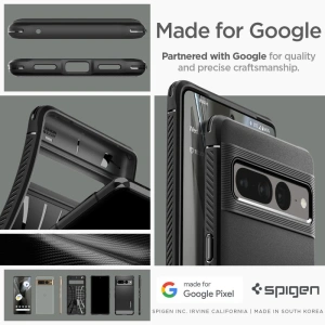 Hurtownia GSM - Case Spigen Rugged Armor Google Pixel 7 Pro Matte Schwarz - SPN2588 - {ean13} - Hurt