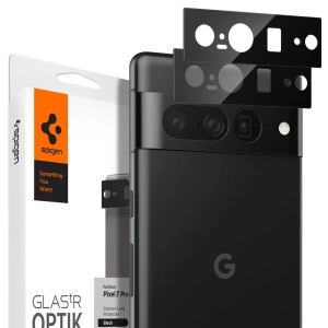 Hurtownia GSM - Gehärtetes Glas für die Spigen Optik.tr Kamera-Schutz Google Pixel 7 Pro Schwarz [2 PACK] - SPN2589 - {ean13} - Hurt