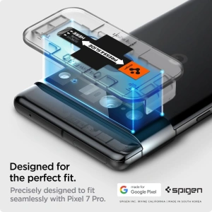 Hurtownia GSM - Gehärtetes Glas für die Spigen Optik.tr Kamera-Schutz Google Pixel 7 Pro Schwarz [2 PACK] - SPN2589 - {ean13} - Hurt