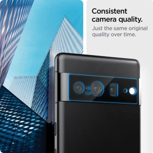 Hurtownia GSM - Gehärtetes Glas für die Spigen Optik.tr Kamera-Schutz Google Pixel 7 Pro Schwarz [2 PACK] - SPN2589 - {ean13} - Hurt