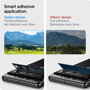 Hurtownia GSM - Gehärtetes Glas für die Spigen Optik.tr Kamera-Schutz Google Pixel 7 Pro Schwarz [2 PACK] - SPN2589 - {ean13} - Hurt