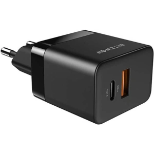 Hurtownia GSM - Ładowarka sieciowa Blitzwolf BW-S21 GaN 35W, USB + USB-C (czarna) - BLZ511 - {ean13} - Hurt