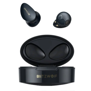 Hurtownia GSM - Sluchátka TWS BlitzWolf BW-FPE2 Bluetooth 5.0, AAC, IPX4 (černé) - BLZ512 - {ean13} - Hurt