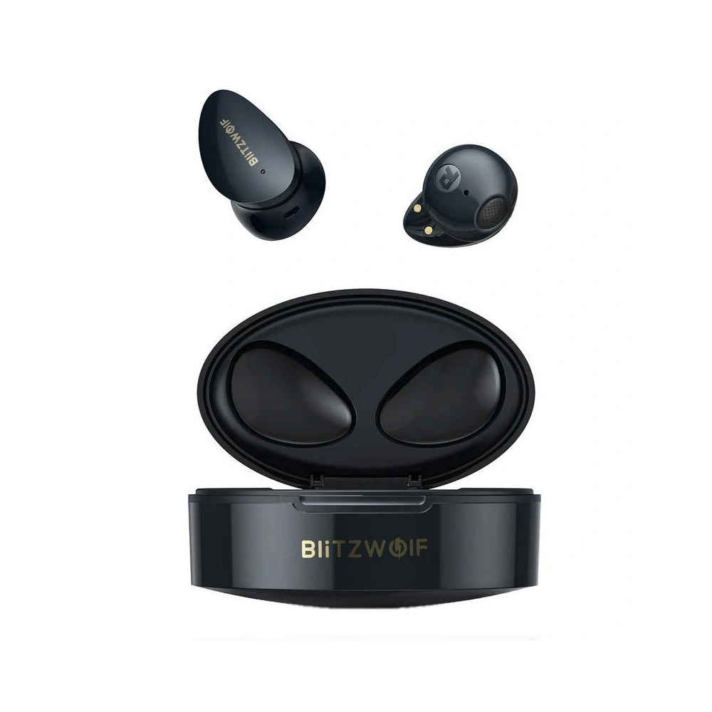 Hurtownia GSM - Sluchátka TWS BlitzWolf BW-FPE2 Bluetooth 5.0, AAC, IPX4 (černé) - BLZ512 - {ean13} - Hurt