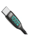 Hurtownia GSM - Kabel USB-C do USB-C BlitzWolf BW-TC23, s displejem, 100W, 0.9m (černý) - BLZ513 - {ean13} - Hurt