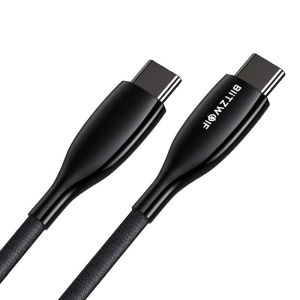 Hurtownia GSM - Kabel USB-C do USB-C BlitzWolf BW-TC24, 100W, 5A, 0.9m (czarny) - BLZ514 - {ean13} - Hurt