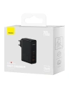 Hurtownia GSM - Încărcător de rețea Baseus GaN5 Pro 2xUSB-C + USB, 140W (negru) - BSU3807 - {ean13} - Hurt
