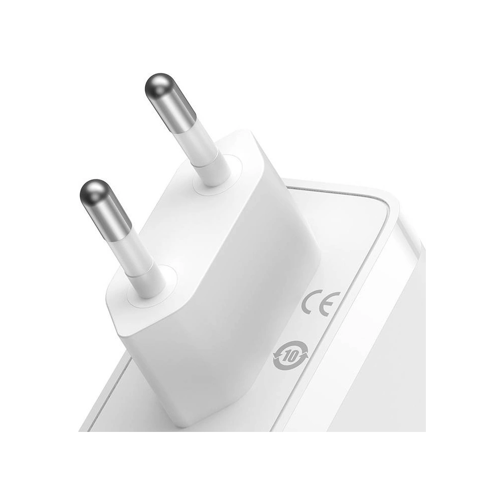 Hurtownia GSM - Ładowarka sieciowa Baseus GaN5 Pro 2xUSB-C + USB, 140W (biała) - BSU3808 - {ean13} - Hurt