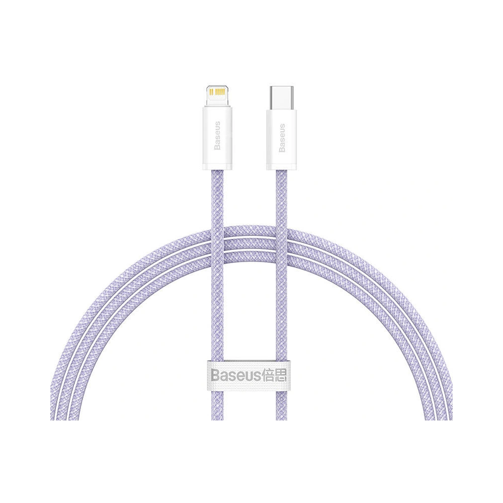 Hurtownia GSM - USB-C/Lightning kábel Baseus Dynamic 2, 20W, 1m (lila) - BSU3809 - {ean13} - Hurt