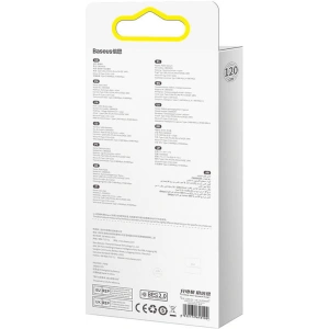 Hurtownia GSM - USB kábel 3w1 Baseus Flash II, USB-C + micro USB + Lightning, 66W, 1.2m (fekete) - BSU3810 - {ean13} - Hurt