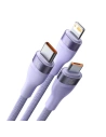 Hurtownia GSM - Cablul USB 3w1 Baseus Flash II, USB-C + micro USB + Lightning, 66W, 1.2m (mov) - BSU3811 - {ean13} - Hurt