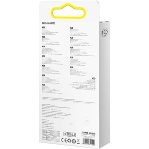 Hurtownia GSM - USB kábel 3w1 Baseus Flash II, USB-C + micro USB + Lightning, 66W, 1.2m (lila) - BSU3811 - {ean13} - Hurt