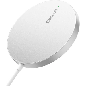 Hurtownia GSM - Vezeték nélküli töltő Baseus Simple Mini3 MagSafe 15W (ezüst) - BSU3813 - {ean13} - Hurt