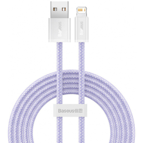 Baseus Distributor - 6932172620851 - BSU3814 - Baseus Glimmer USB-A/Lightning, 2.4A, 2m (purple) - B2B homescreen