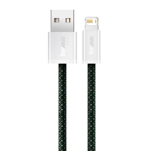 Kabel USB-A/Lightning Baseus Dynamic 2, 2.4A, 2m (zielony)