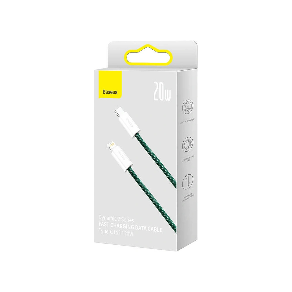 Hurtownia GSM - USB-A/Lightning Kabel Baseus Dynamic 2, 2.4A, 2m (grün) - BSU3817 - {ean13} - Hurt