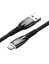 Hurtownia GSM - USB-A/Lightning Kabel Baseus Glimmer, 2.4A, 1m (schwarz) - BSU3818 - {ean13} - Hurt