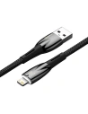 Hurtownia GSM - USB-A/Lightning Kabel Baseus Glimmer, 2.4A, 2m (schwarz) - BSU3821 - {ean13} - Hurt