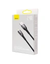 Hurtownia GSM - USB-A/Lightning Kabel Baseus Glimmer, 2.4A, 2m (schwarz) - BSU3821 - {ean13} - Hurt