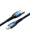 Hurtownia GSM - USB-A/Lightning Kabel Baseus Glimmer, 2.4A, 2m (blau) - BSU3822 - {ean13} - Hurt