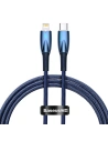 USB-C/Lightning kábel Baseus Glimmer, 20W, 1m (kék)