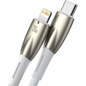 USB-C/Lightning Kabel Baseus Glimmer, 20W, 1m (weiß)