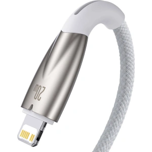 USB-C/Lightning Kabel Baseus Glimmer, 20W, 1m (weiß)