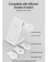 Hurtownia GSM - Bezdrátová nabíječka Nillkin Wireless Charging Powertrio 3in1 MFI + adaptér Apple Watch - NLK877 - {ean13} - Hurt