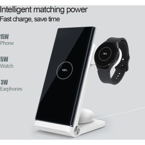 Hurtownia GSM - Vezeték nélküli töltő Nillkin Wireless Charging Powertrio 3in1 + Garmin adapter - NLK879 - {ean13} - Hurt
