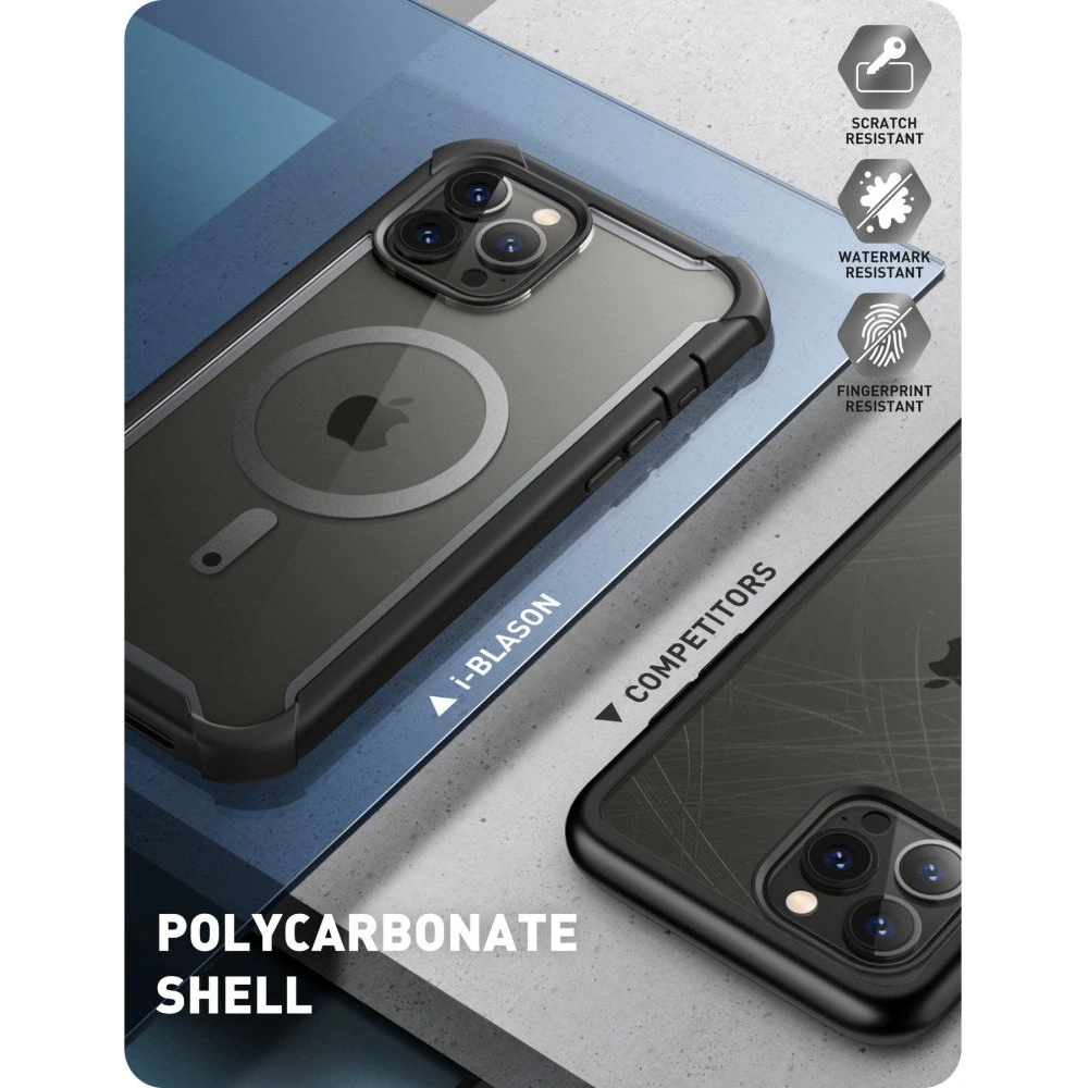 Case Supcase IBLSN Ares Mag MagSafe Apple iPhone 14 Pro Max Schwarz