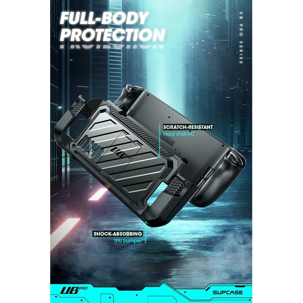 Hurtownia GSM - Etui Supcase Unicorn Beetle Pro Valve Steam Deck LCD / OLED černé - SPC337 - {ean13} - Hurt