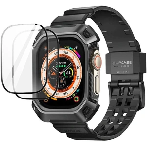 Wholesale Strap + glass Supcase Unicorn Beetle Pro Apple Watch Ultra 49mm Black - SPC338 - {ean13} - Hurt