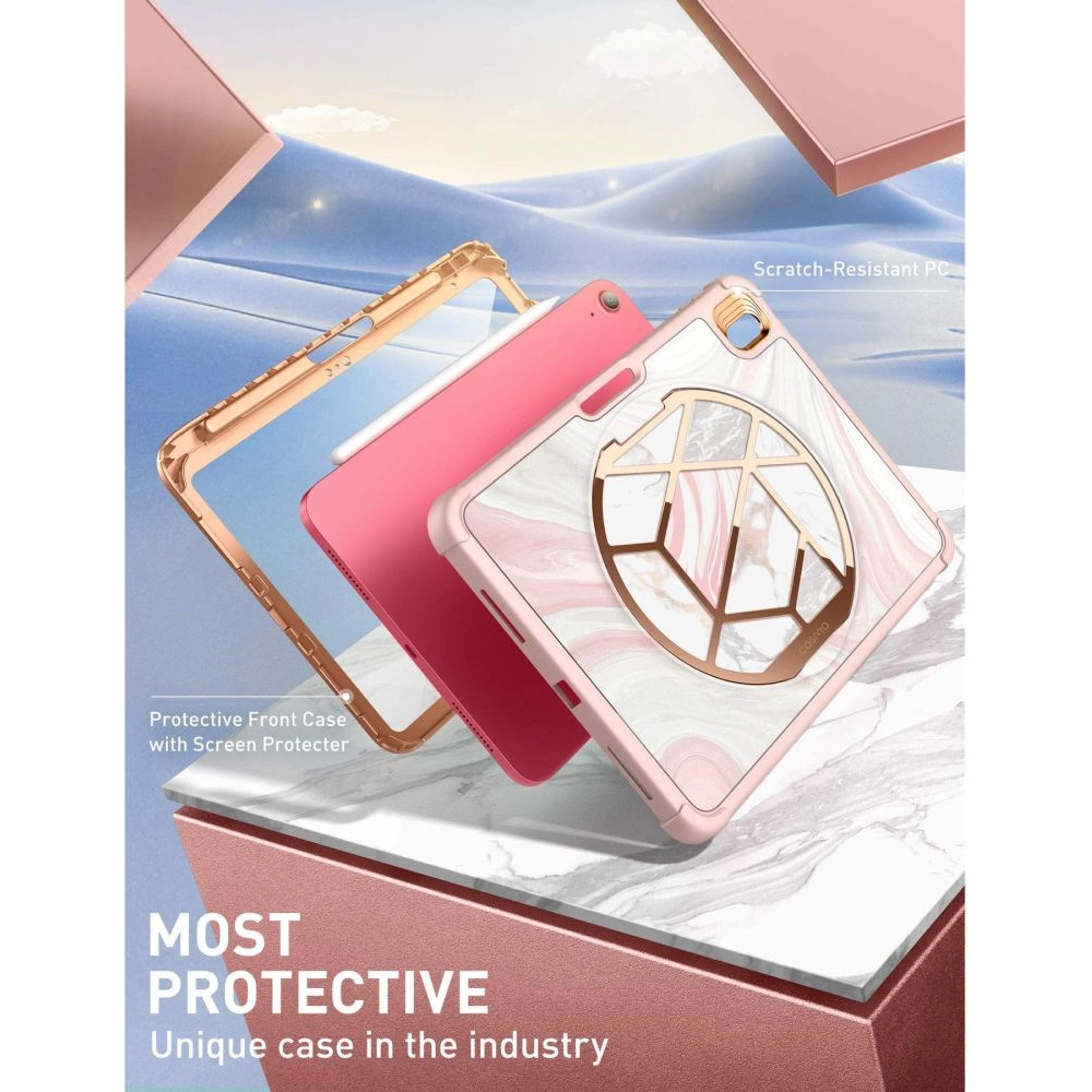 Wholesale Supcase Cosmo Apple iPad 10.9 2022 (10 gen) Marble Pink - SPC339 - {ean13} - Hurt