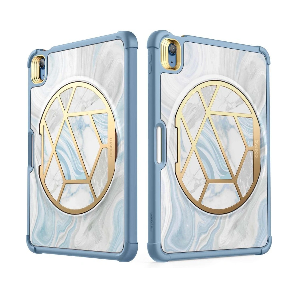 Hurtownia GSM - Case Supcase Cosmo Apple iPad 10.9 2022 (10. Generation) Marmor Blau - SPC340 - {ean13} - Hurt
