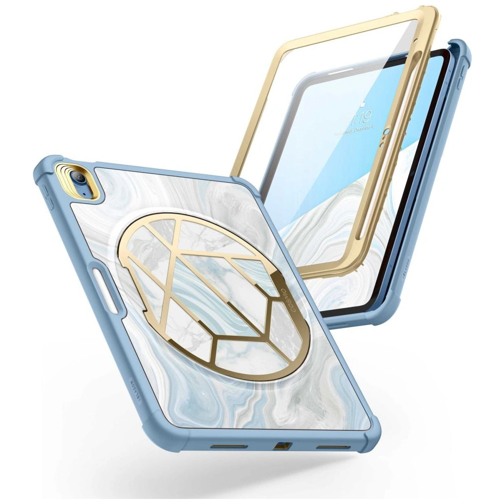 Hurtownia GSM - Etui Supcase Cosmo Apple iPad 10.9 2022 (a 10-a generație) Marble Blue - SPC340 - {ean13} - Hurt