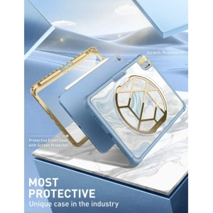 Hurtownia GSM - Etui Supcase Cosmo Apple iPad 10.9 2022 (10. generacji) Marble Blue - SPC340 - {ean13} - Hurt