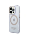 Hurtownia GSM - Etui Guess GUHMP14XHTCMU Apple iPhone 14 Pro Max purpurowy/purple hard case Gold Outline Translucent MagSafe - GUE2322 - {ean13} - Hurt