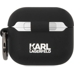 Hurtownia GSM - Case Karl Lagerfeld KLACA3SILKCK Apple AirPods 3 Hülle schwarz/schwarz Silikon Karl & Choupette - KLD1297 - {ean13} - Hurt