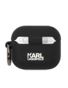 Wholesale Karl Lagerfeld KLACA3SILKCK Apple AirPods 3 cover black Silicone Karl & Choupette - KLD1297 - {ean13} - Hurt