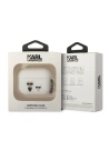 Hurtownia GSM - Etui Karl Lagerfeld KLACAPSILKCW Apple AirPods Pro cover biały/white Silicone Karl & Choupette - KLD1298 - {ean13} - Hurt