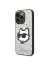 Hurtownia GSM - Etui Karl Lagerfeld KLHCP14LG2CPS Apple iPhone 14 Pro ezüst/silver hardcase Glitter Choupette Patch - KLD1300 - {ean13} - Hurt