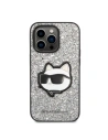 Hurtownia GSM - Etui Karl Lagerfeld KLHCP14LG2CPS Apple iPhone 14 Pro ezüst/silver hardcase Glitter Choupette Patch - KLD1300 - {ean13} - Hurt