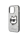 Hurtownia GSM - Etui Karl Lagerfeld KLHCP14LG2CPS Apple iPhone 14 Pro ezüst/silver hardcase Glitter Choupette Patch - KLD1300 - {ean13} - Hurt