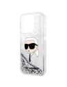 Hurtownia GSM - Etui Karl Lagerfeld KLHCP14LLNKHCH Apple iPhone 14 Pro srebrny/silver hardcase Glitter Karl Head - KLD1304 - {ean13} - Hurt