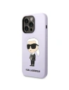 Hurtownia GSM - Etui Karl Lagerfeld KLHCP14LSNIKBCU Apple iPhone 14 Pro hardcase purpuriu/purple Silicone Ikonik - KLD1308 - {ean13} - Hurt