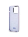 Hurtownia GSM - Etui Karl Lagerfeld KLHCP14LSNIKBCU Apple iPhone 14 Pro hardcase purpurowy/purple Silicone Ikonik - KLD1308 - {ean13} - Hurt
