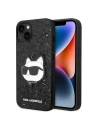 Etui Karl Lagerfeld KLHCP14MG2CPK Apple iPhone 14 Plus / 15 Plus czarny/black hardcase Glitter Choupette Patch